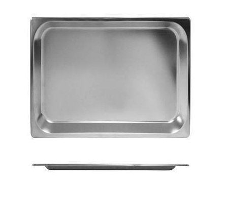 6 Pack of Stainless Steel Gastronorm Pan 1/2 20mm Deep