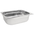 6 Pack of Stainless Steel Gastronorm Pan 1/2 65mm Deep