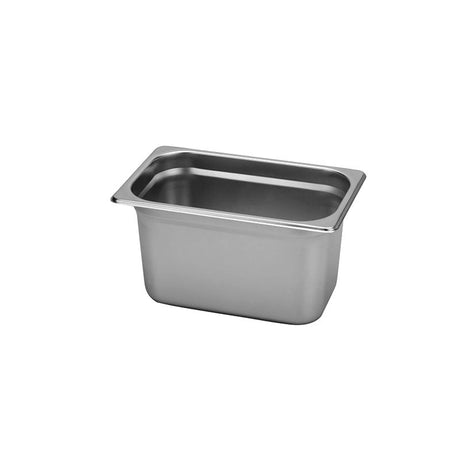 6 Pack of Stainless Steel Gastronorm Pan 1/4 150mm Deep