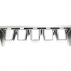 Gastronorm Pan Stainless Steel Wall shelf Rack - Hold's 7 x 1/6 Pans