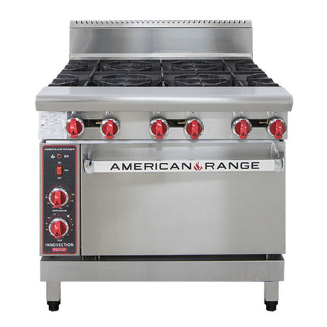 American Range 36" Innovection Oven With Cooktop Burners AAR.6B.NV