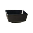 APS83917 APS Square Dish- 190X190X95Mm Black Melamine”Float”