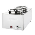 Apuro FT695-A Bain Marie with Round Pots 2x 5.2Ltr