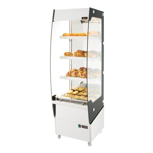 Apuro Upright Slimline Heated Multideck Food Display - CW146-A