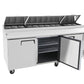 Atosa 3 Door Pizza Prep Table Fridge 2362mm MPF8203