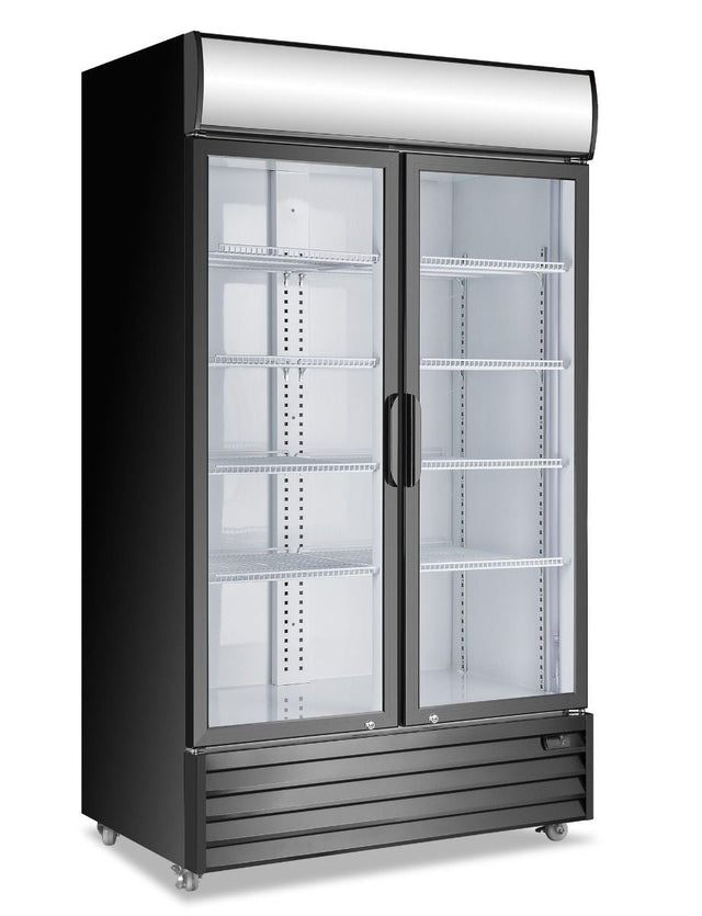 Atosa P1000WB-A Double Glass 2 Door 1000l Upright Fridge