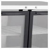 Back Bar Fridge With Glass Door