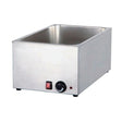 Bain Marie With Mechanical Controller And Drain 580x340x245|COOKRITE