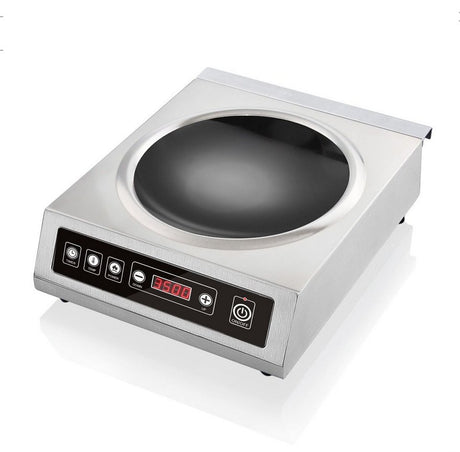 Benchstar Stainless Steel Induction Wok w/ LED Display IW350