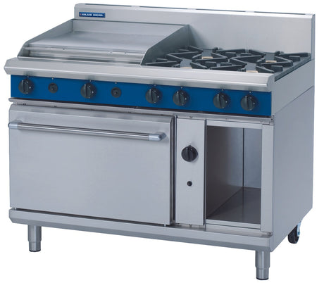 Blue Seal Evolution Series G508B - 1200mm Gas Range Static Oven