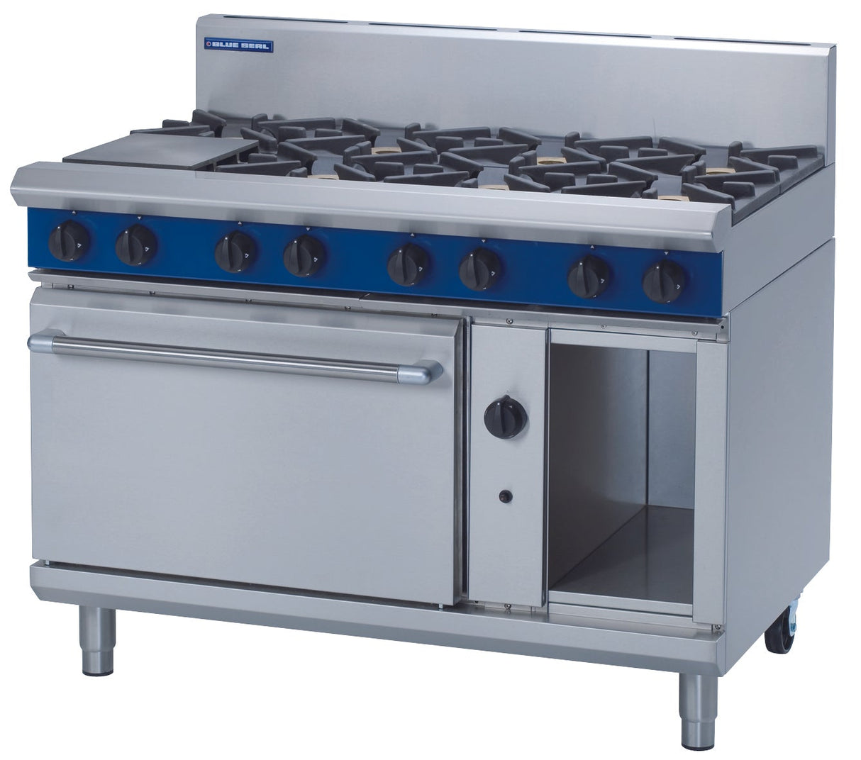 Blue Seal Evolution Series G508D - 1200mm Gas Range Static Oven