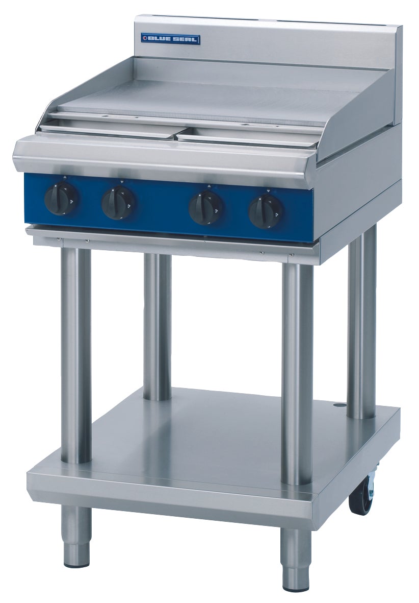 Blue Seal Evolution Series G514B-LS - 600mm Gas Cooktop - Leg Stand
