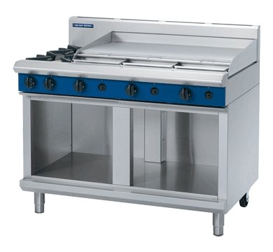 Blue Seal Evolution Series G514C-CB - 600mm Gas Cooktop - Cabinet Base