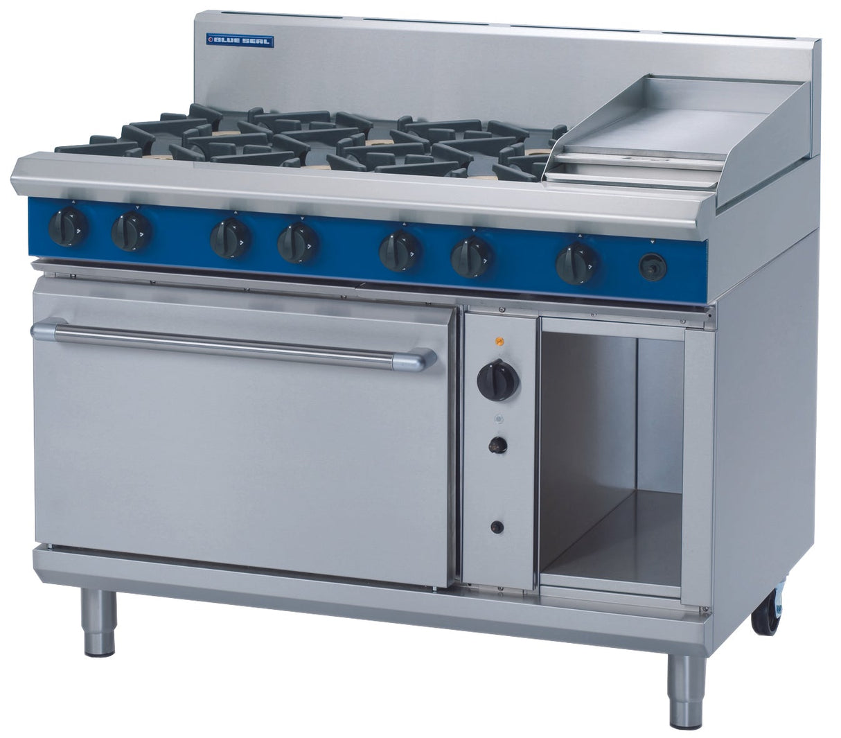 Blue Seal Evolution Series G58C - 1200mm Gas Range Convection Oven