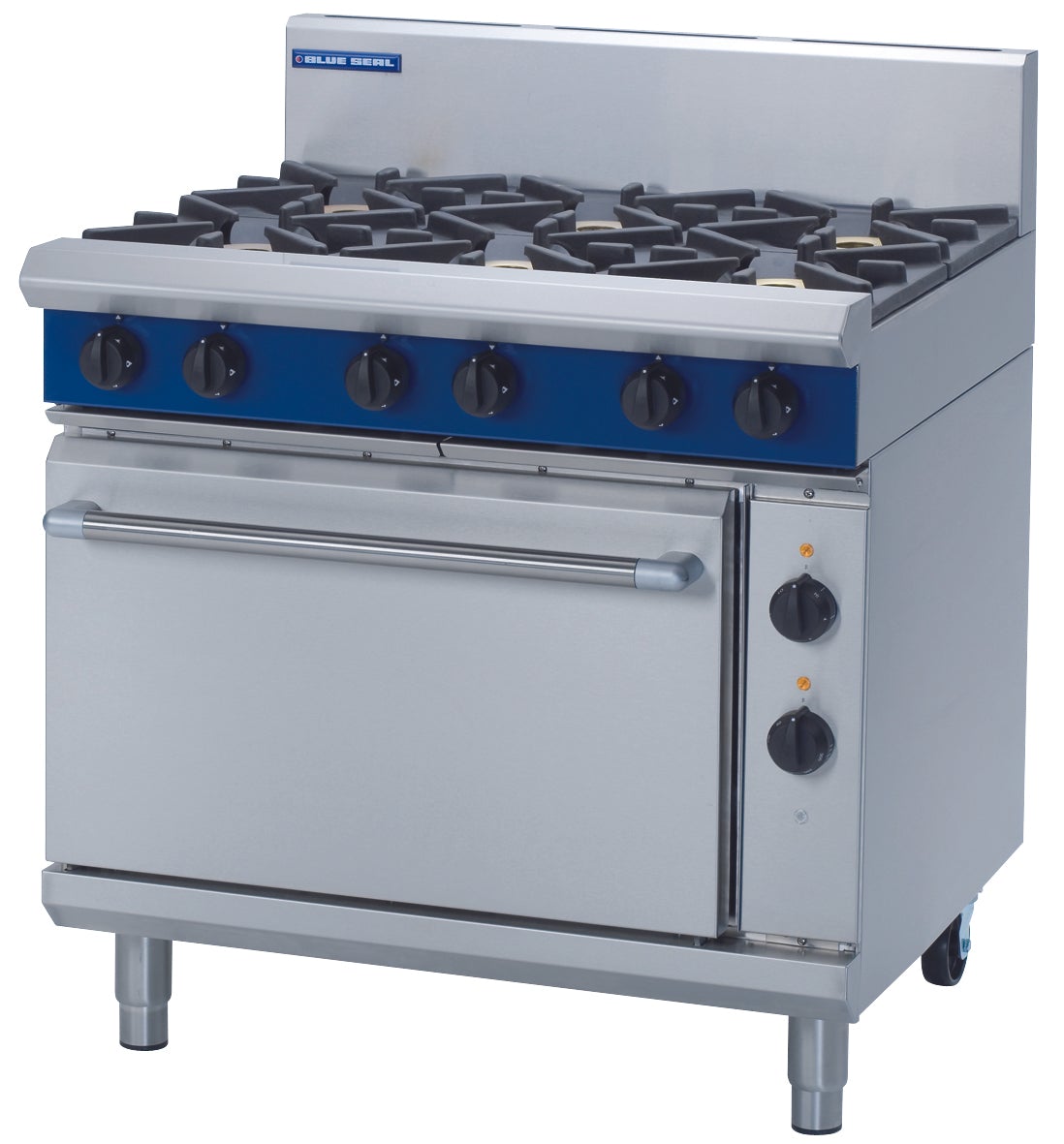 Blue Seal Evolution Series GE506D - 900mm Gas Range Electric Static Oven