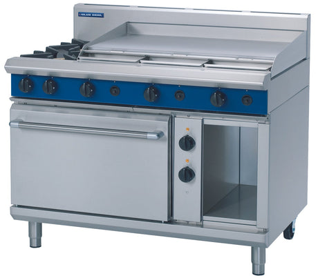 Blue Seal Evolution Series GE508A - 1200mm Gas Range Electric Static Oven