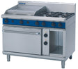 Blue Seal Evolution Series GE508B - 1200mm Gas Range Electric Static Oven