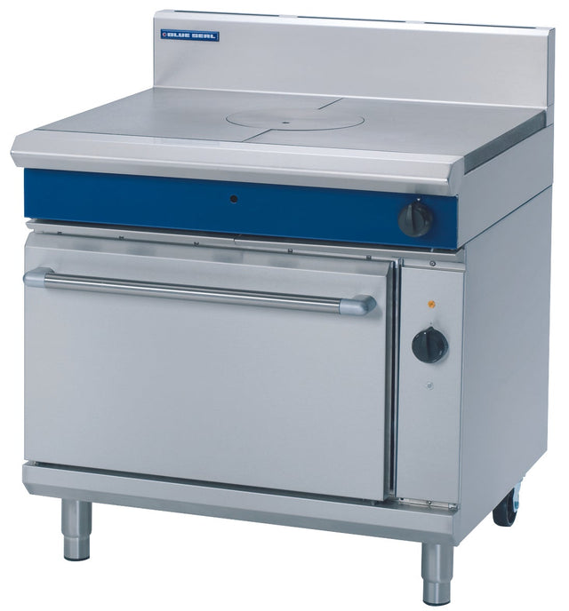 Blue Seal Evolution Series GE576 - 900mm Gas Target Top Electric Convection Oven Range