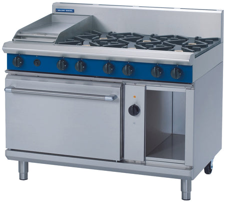 Blue Seal Evolution Series GE58C - 1200mm Gas Range Electric Convection Oven