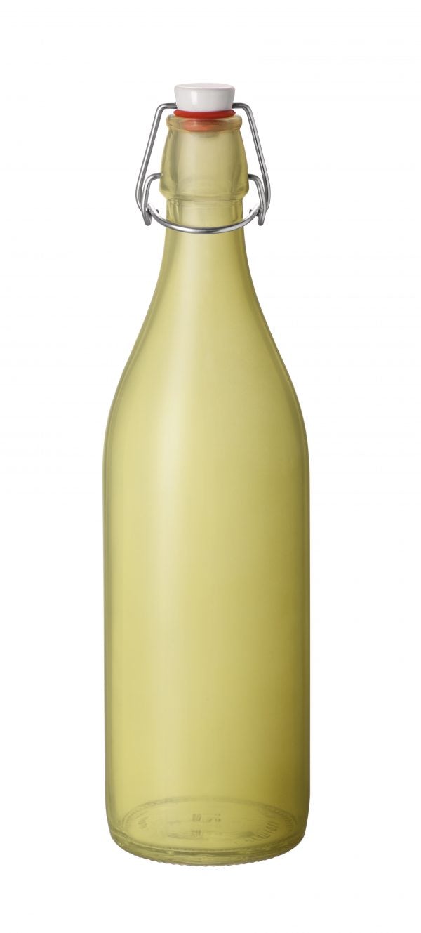 Bormioli Rocco Giara Naturals Mimosa-Bottle 1.0Lt W/Top 330-167