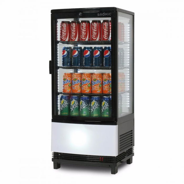 Bromic Black Countertop 80L Fridge - CT0080G4BC