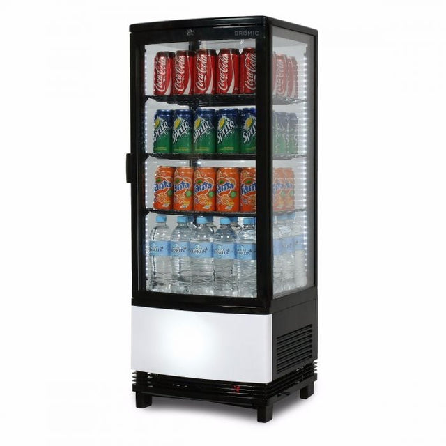 Bromic Black Countertop 98L Fridge - CT0100G4BC