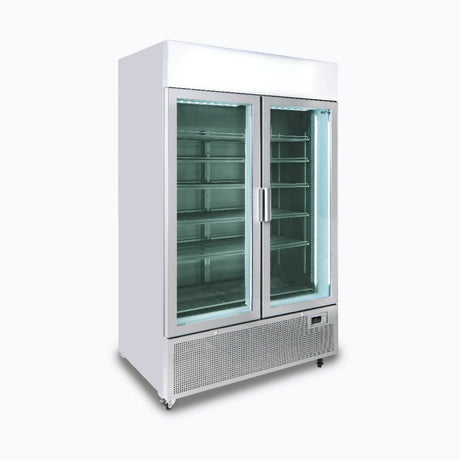 Bromic GM1100LS-NR Upright 2 Door Display Fridge - 1082L