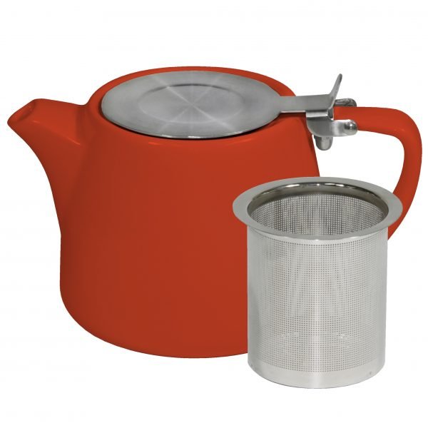BW0160 Brew-Saffron Stackable Teapot 500Ml W/Ss Infuser & Lid