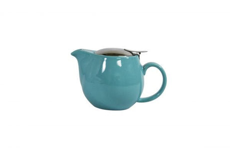 BW0670 Brew-Maya Blue Infusion Teapot S/S Lid/Infuser- 350Ml