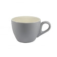 BW0815 Brew-Silver Ice/White Matt Large Flat White Cup 220Ml