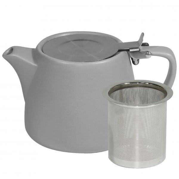 BW0860 Brew-Silver Ice Stackable Matt Teapot 500Ml Ss Infuser