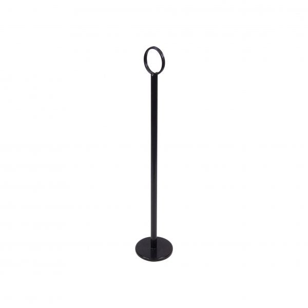 Chef Inox Table Number Stand Black- 300mm 08130-BK