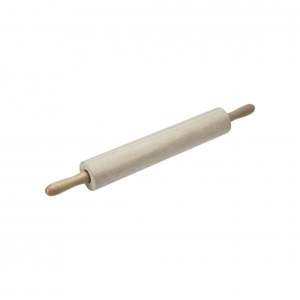 Chef Inox Wood Rolling Pin With Ball Bearings – 330x70mm