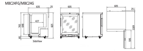 Chiller Freezer Cabinet