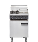 Cobra CR6C - 600mm Two Burner / Griddle Gas Range Static Oven