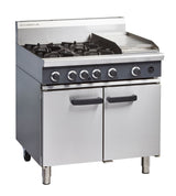 Cobra CR9C - 900mm Four Burner / Griddle Gas Range Static Oven