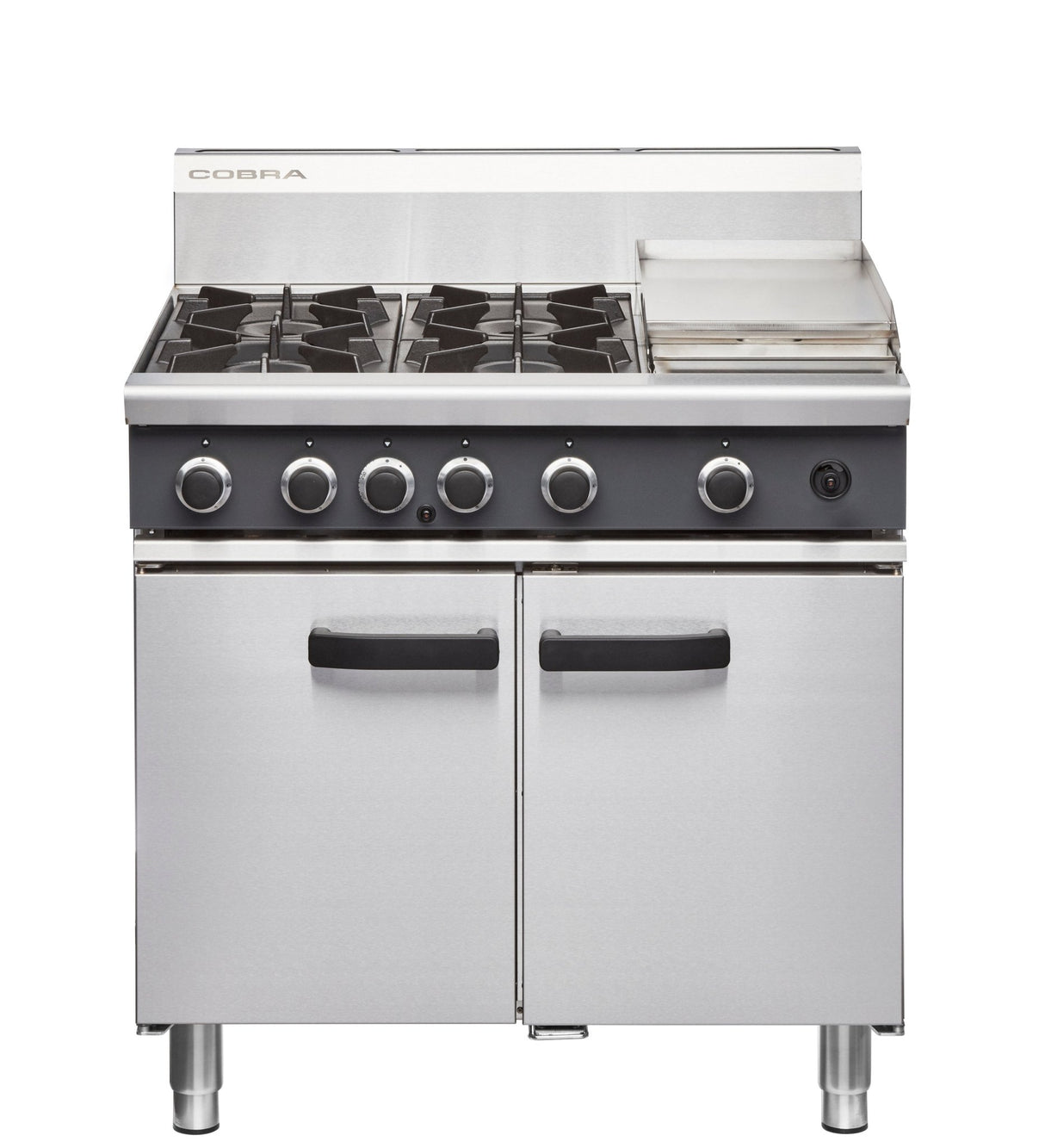 Cobra CR9C - 900mm Four Burner / Griddle Gas Range Static Oven