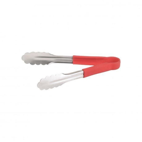 Colour coded serving tongs - 6 pieces