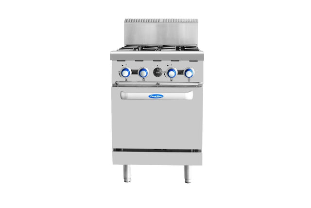 Cookrite 4 Burners With Oven LPG AT80G4B-O-LPG