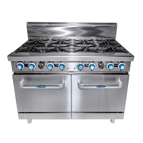 Cookrite 8 BURNER COOKTOP WITH OVEN ATO-8B-F-LPG
