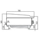 Cookrite ATRC-36-LPG 910mm radiant broiler