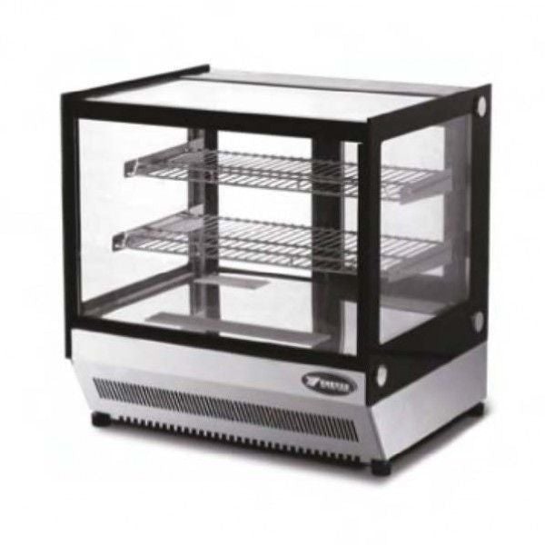 Countertop Square Cake Showcase 700mm Fridge - TF120L