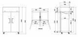 Dual Temperature Refrigerator YBF9239