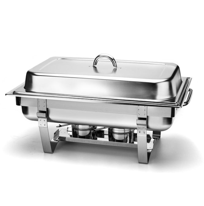 Economy Chafer with folding legs – including 2 x 1/2 pans