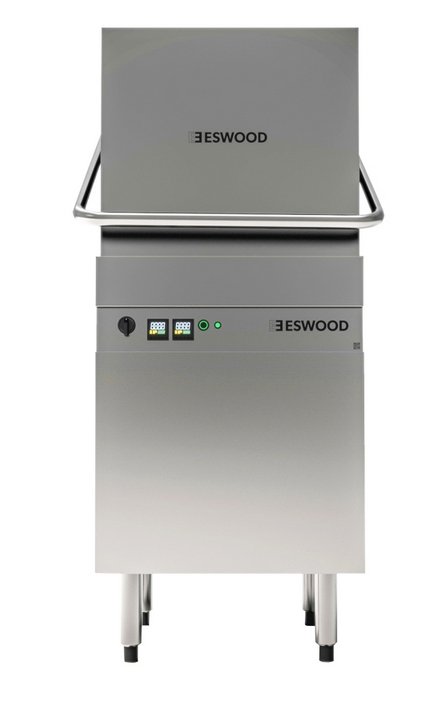 Eswood ES25DP Pass-Through Dishwasher with Drain Pump