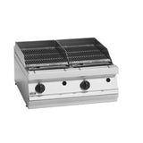 Fagor 700 series - LPG charcoal 2 grid grill BG7-10LPG