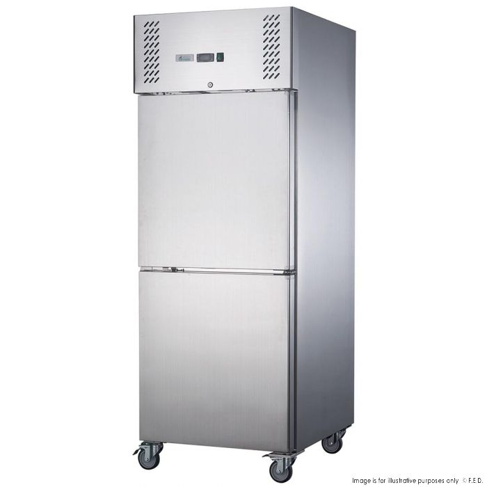 FED-X S/S Two Door Upright Freezer - XURF650S1V