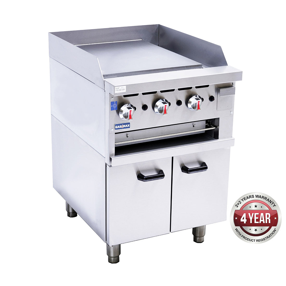 GGS-24 Gas Griddle and Gas Toaster with Cabinet