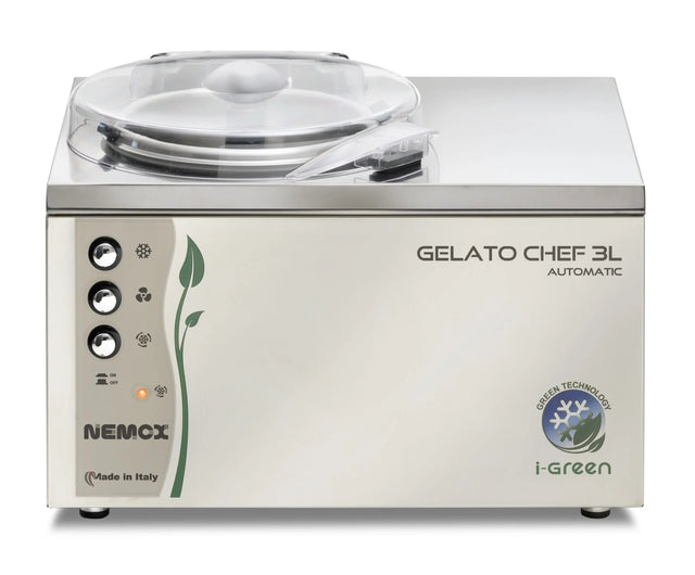 GELATO CHEF 3L AUTO I-GREEN BENCHTOP ICE CREAM MACHINE