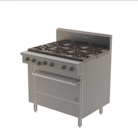 Goldstein 6 Burner stove top with Static Oven PF628